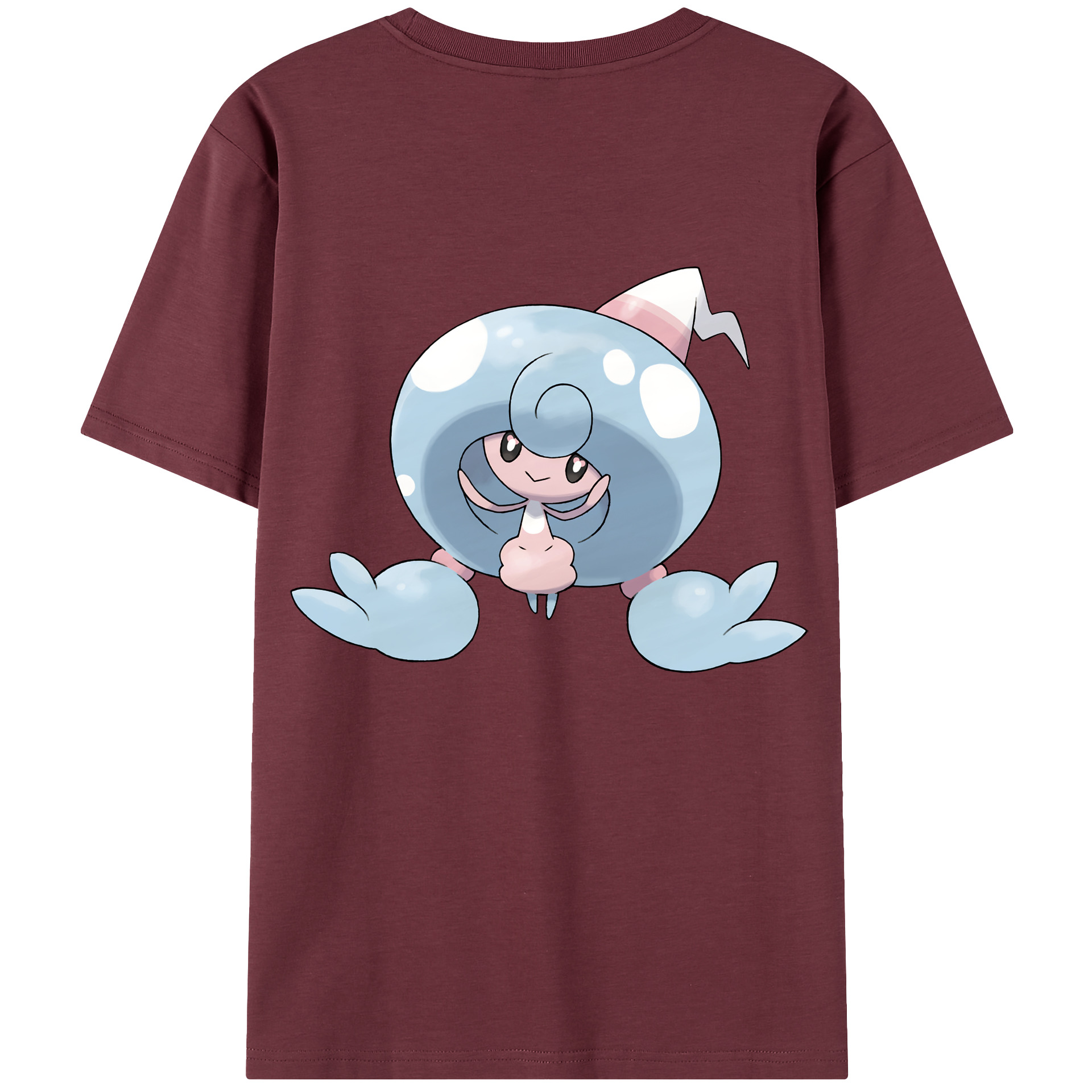 （画像用） ポケットモンスター Pokémon 綿100％半袖Tシャツ（背面プリント）